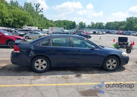 2008 Chevrolet Impala Lt z USA, uszkodzony, nr VIN 2G1WT58K381355063